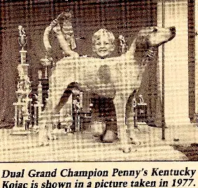 DUAL GR CH Penny's Kentucky Kojak