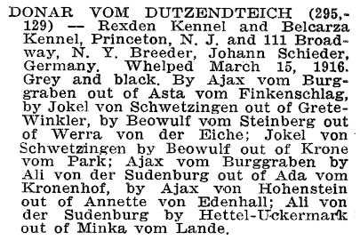Donar von Dutzendteich (1916)